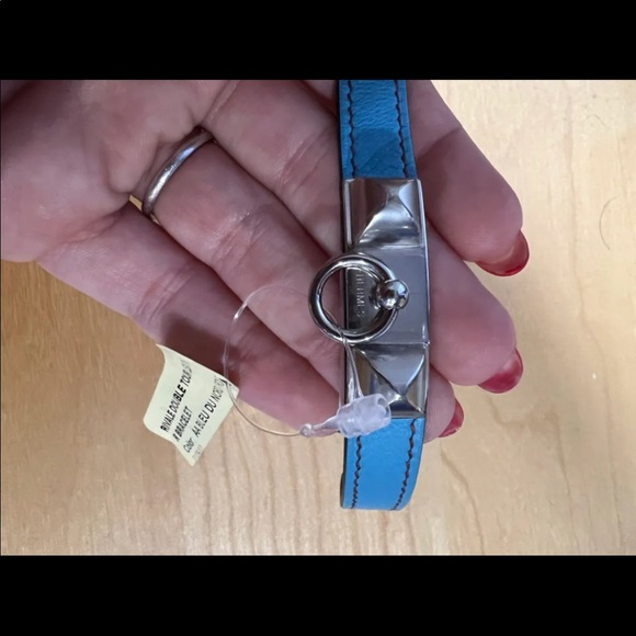 Hermes Blue Bracelet - Picture 7 of 9